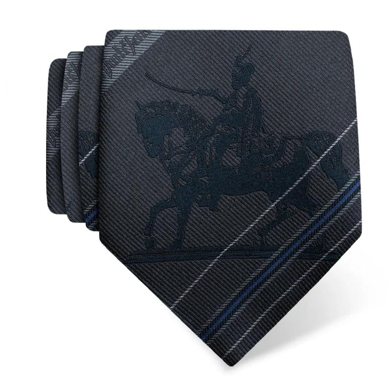 Cravat CROATA Thematic  Zagreb Grey  Silk 100%  