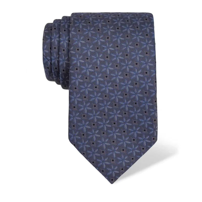 Cravat CROATA Thematic  Water fountain Light blue  Silk 100%  