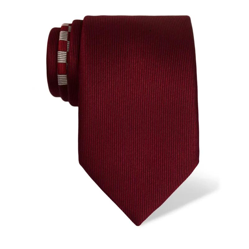 Cravat CROATA Thematic  National Wine red  Silk 100%  