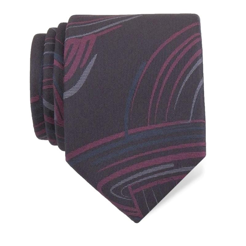 Cravat CROATA Trend Thematic  Braiding Black  Silk 100%  