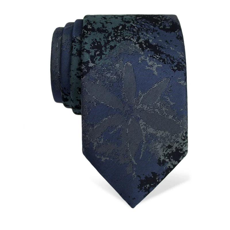 Cravat CROATA Thematic  Water fountain Blue  Silk 100%  