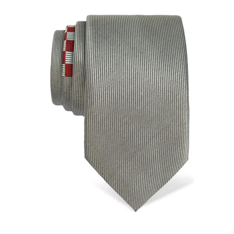Cravat CROATA Thematic  National Light grey  Silk 100%  