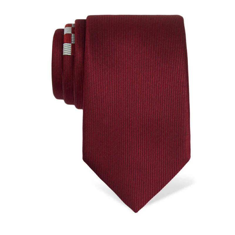 Cravat CROATA Thematic  National Wine red  Silk 100%  