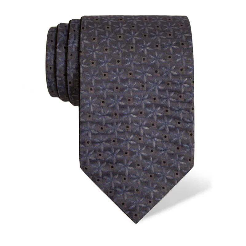 Cravat CROATA CROATA Thematic Double face Water fountain Light blue  Silk 100%  
