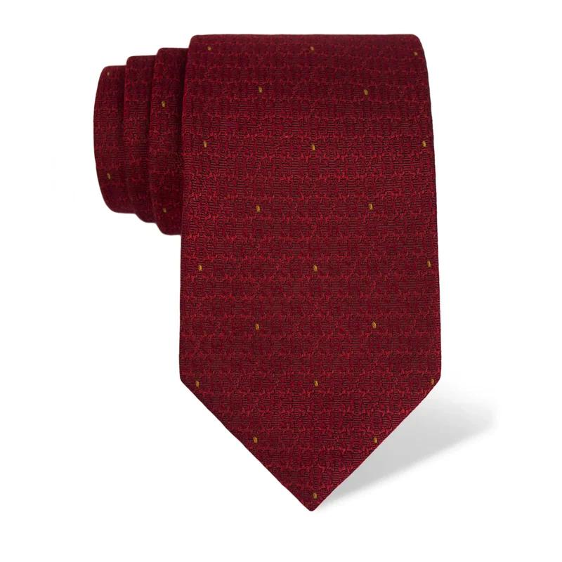 Cravat CROATA Dubrovnik Classic  Other Red  Silk 100%  