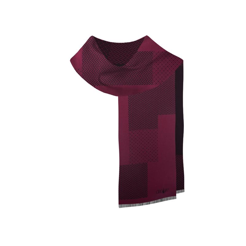 Shawl CROATA Classic Shawl, classic Other Wine red  Wool 100%  