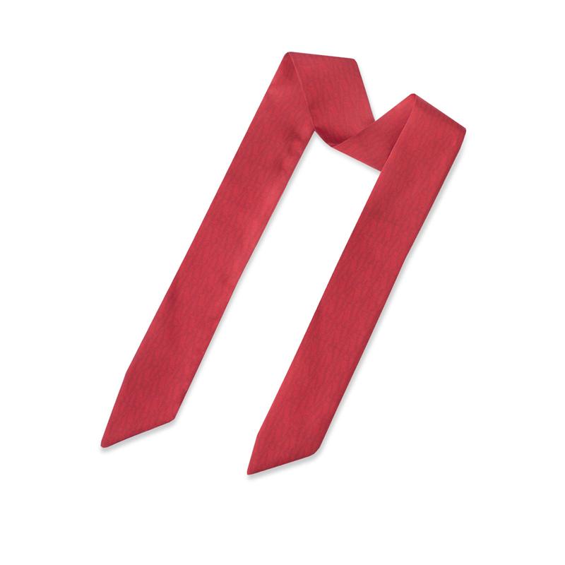 Twilly CROATA Thematic Thematic Glagolitic alphabet Red  Silk 100%  