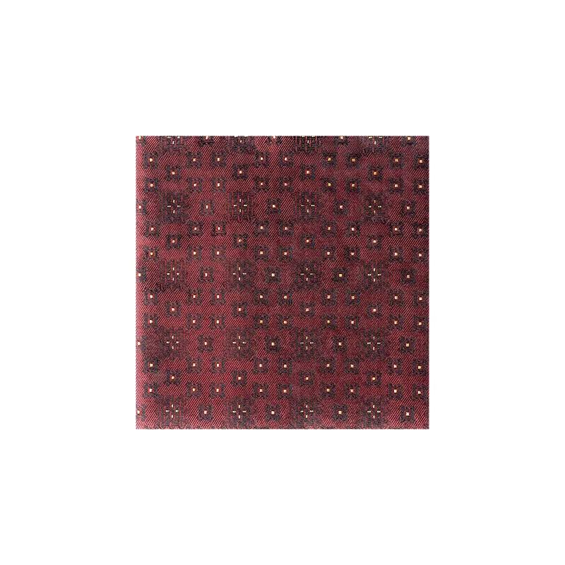 Pocket square AuHRum Thematic  Braiding Wine red  Silk 87%,Metalized silk thread(gold)13%  