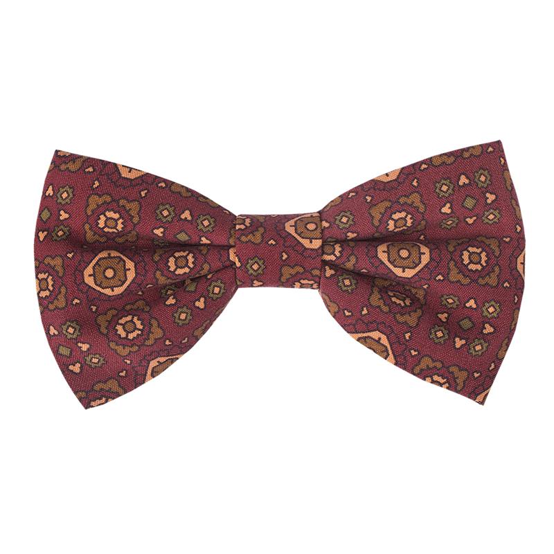 Bow tie CROATA Classic Pre-tied bow tie Other Brown  Silk 100%  