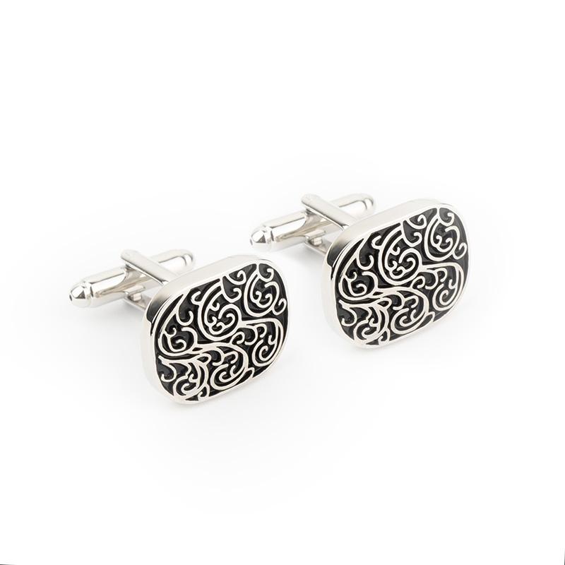 Cufflinks CROATA Classic  Other Silver  Base metal coated with non-noble metal  