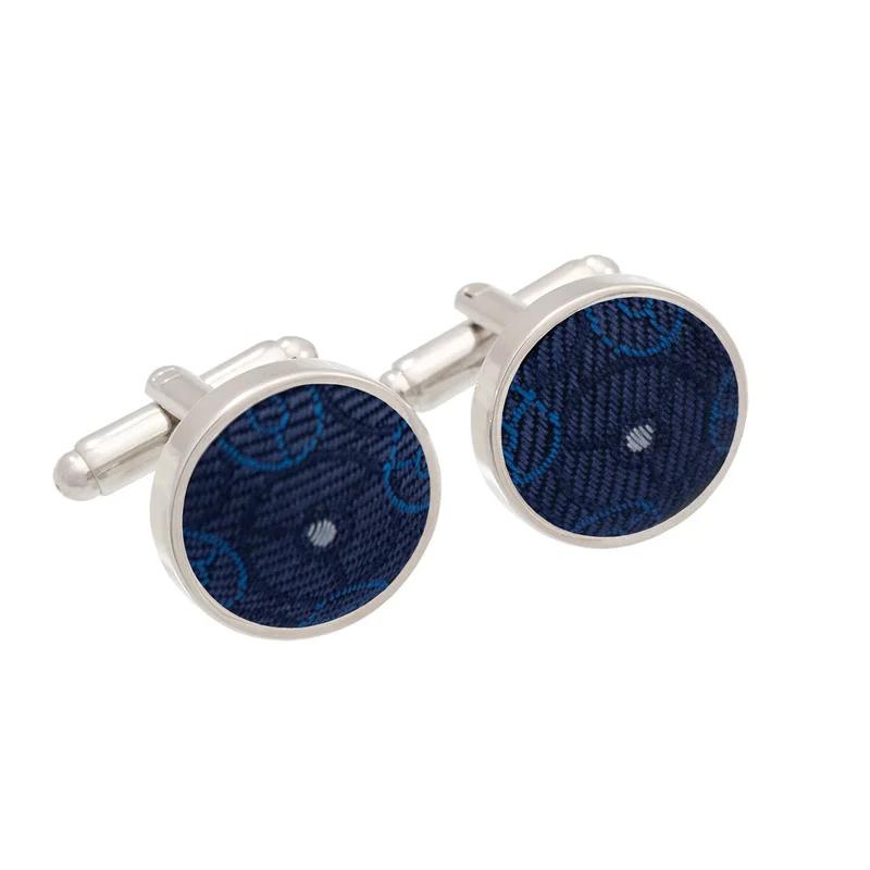 Cufflinks CROATA Thematic  Alka of Sinj Dark blue  Silk 100%  