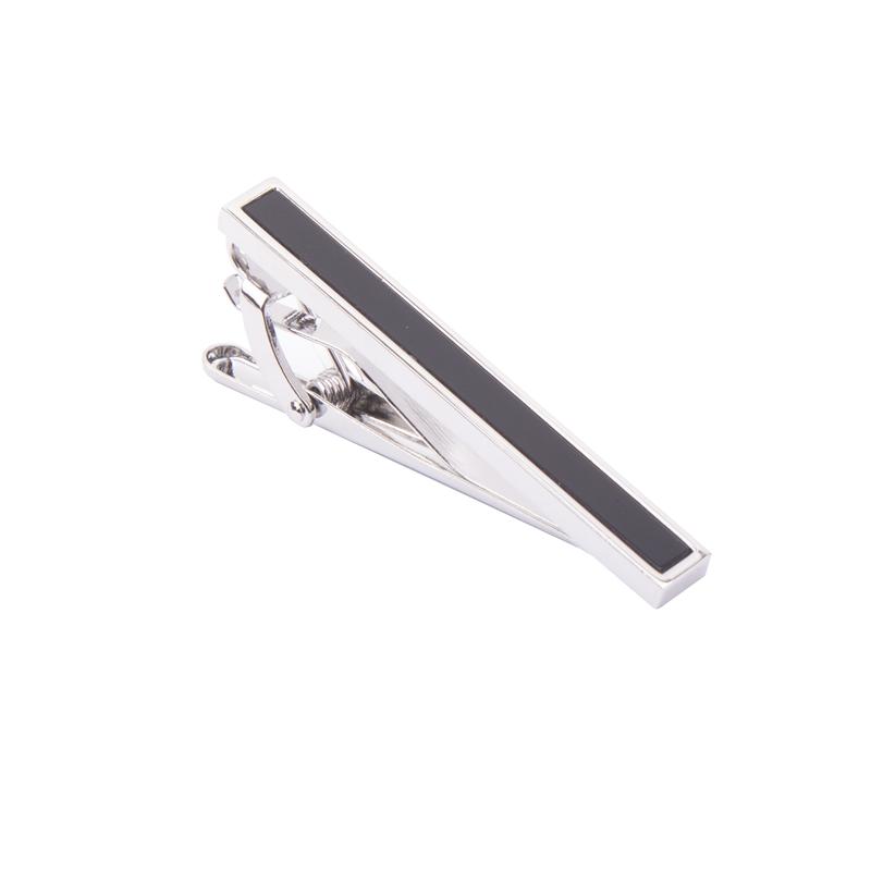 Tie pin CROATA Classic   Silver  Base metal coated with non-noble metal  