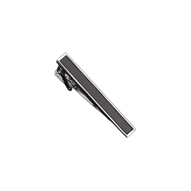 Tie pin CROATA Classic   Silver  Base metal coated with non-noble metal  