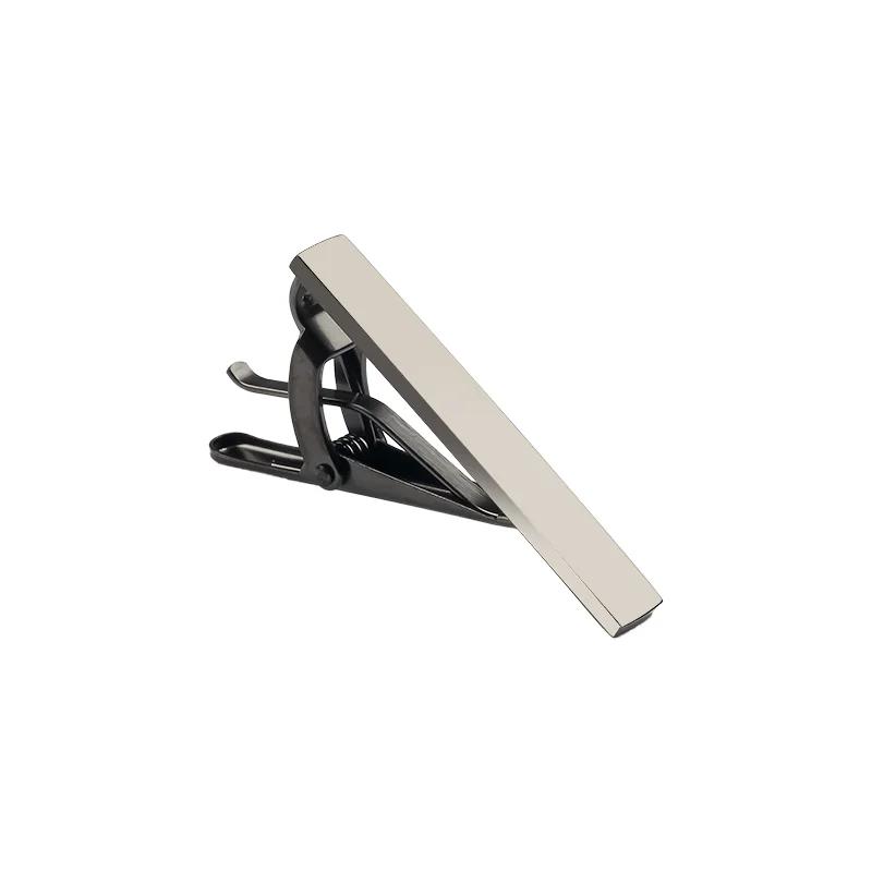 Tie pin CROATA Classic   Black  Base metal coated with non-noble metal  