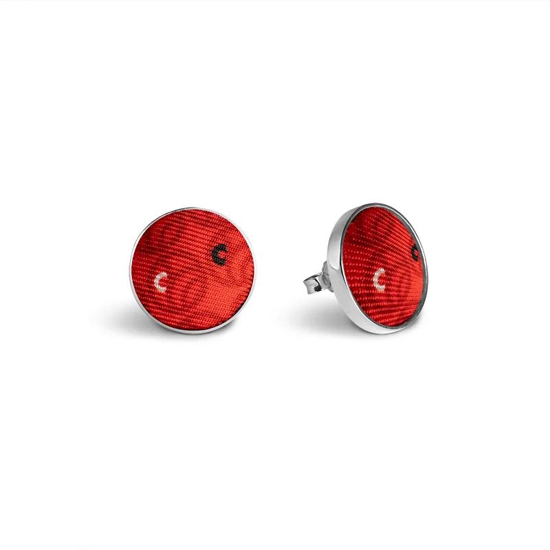 Earrings CROATA Thematic  Thematic Red  Silver 925  
