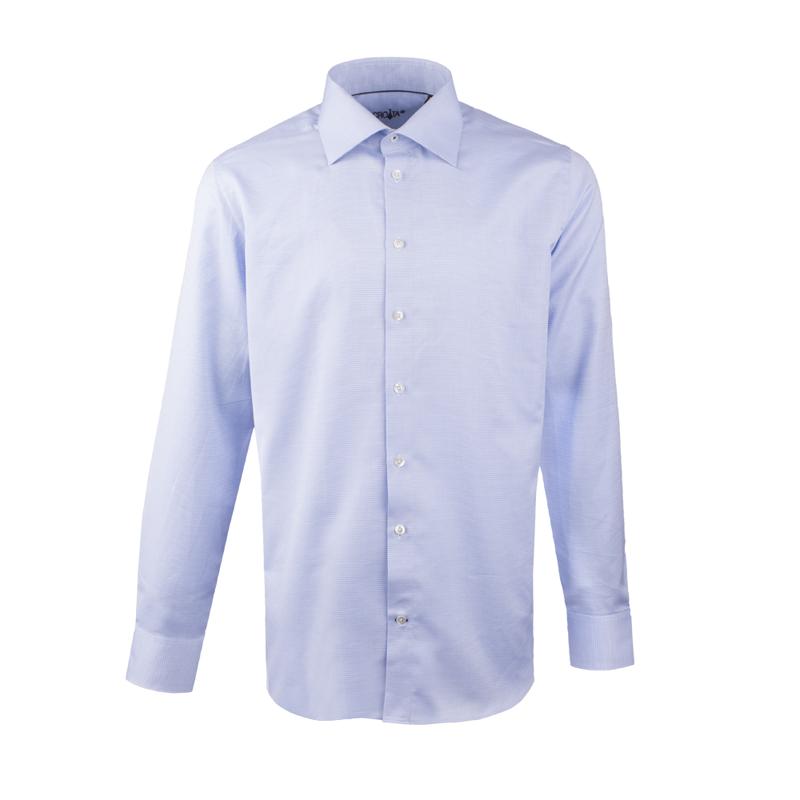 Dress shirt CROATA Dubrovnik Classic Slim Other Light blue  Cotton 100%  Long sleeve