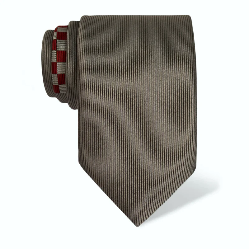 Cravat CROATA Thematic  National Light grey  Silk 100%  