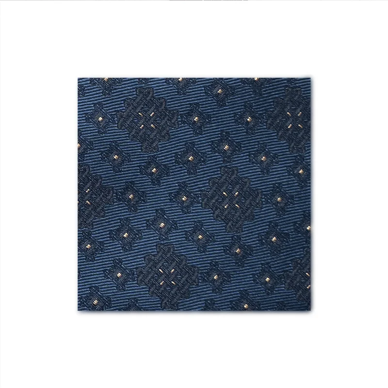 Cravat CROATA AuHRum Thematic  Braiding Blue  Silk 87%,Metalized silk thread(gold)13%  