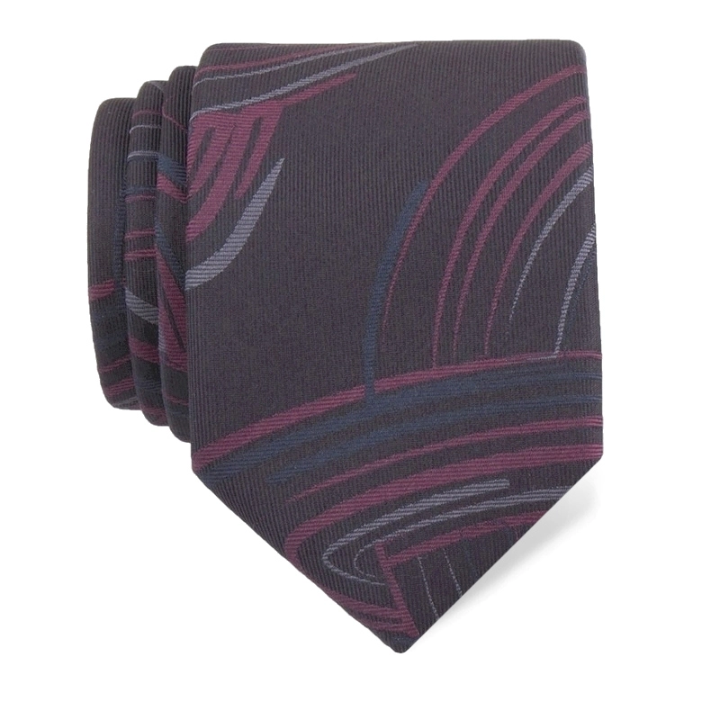 Cravat CROATA Trend Thematic  Braiding Black  Silk 100%  