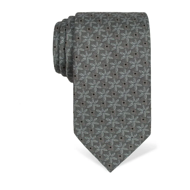 Cravat CROATA Thematic  Water fountain Light blue  Silk 100%  
