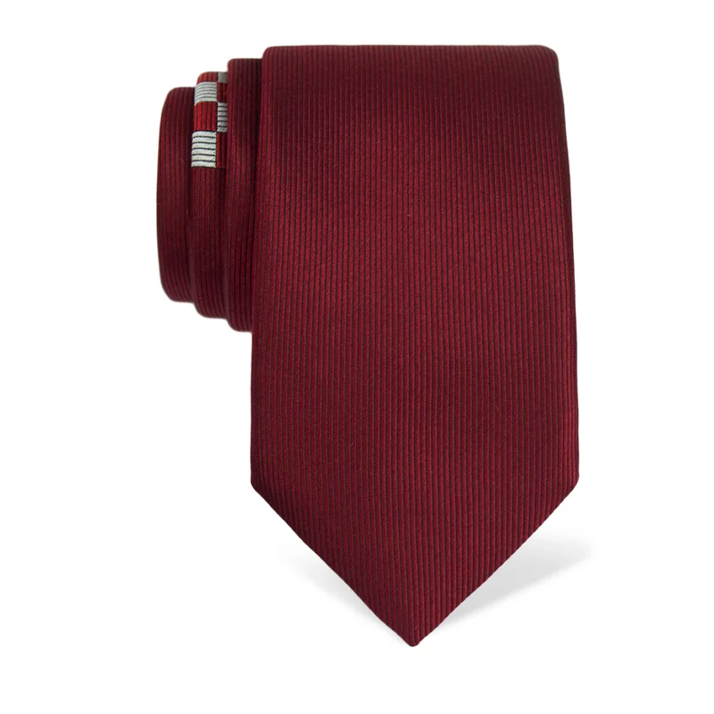 Cravat CROATA Thematic  National Wine red  Silk 100%  