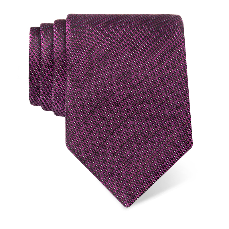 Cravat CROATA Classic  Small shapes Blue  Silk 100%  