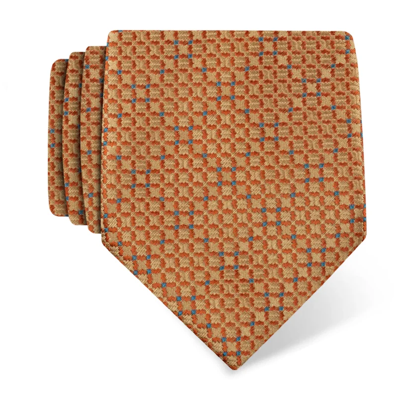 Cravat CROATA CROATA Classic Regular Other Yellow  Silk 100%  