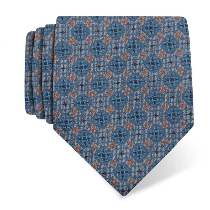 Cravat CROATA Teflon Classic  Other Blue  Silk 100%  