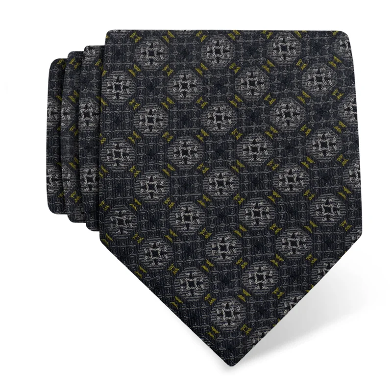Cravat CROATA Teflon Classic  Other Grey  Silk 100%  