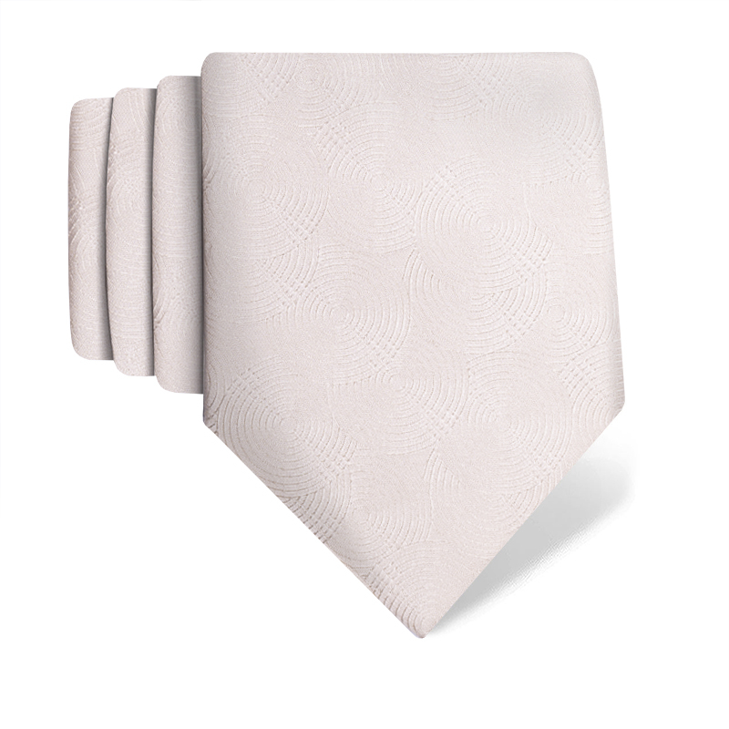 Cravat CROATA Festum Classic  Glagolitic alphabet Grey  Silk 100%  