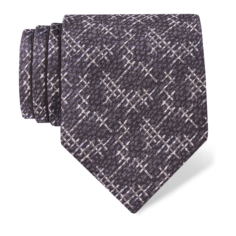 Cravat CROATA Classic Double face Other Grey  Silk 100%  