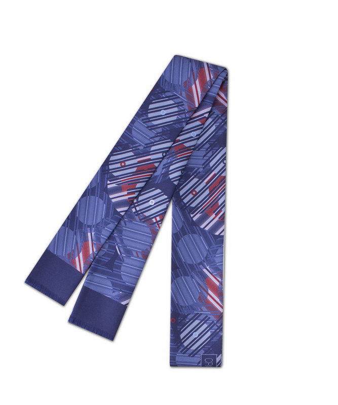 Shawl Necktie CROATA Classic Classic Other Blue  Silk 100%  