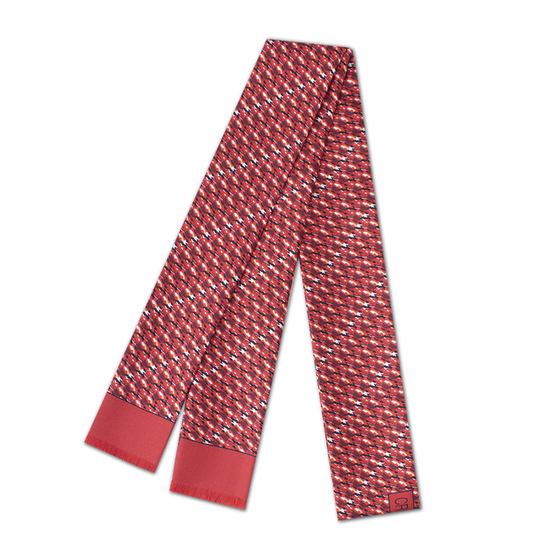 Shawl Necktie CROATA Classic Classic Other Red  Silk 100%  