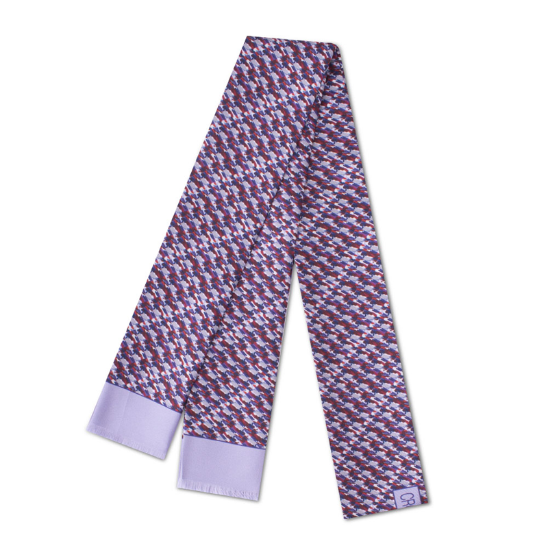 Shawl Necktie CROATA Classic Classic Other Light grey  Silk 100%  