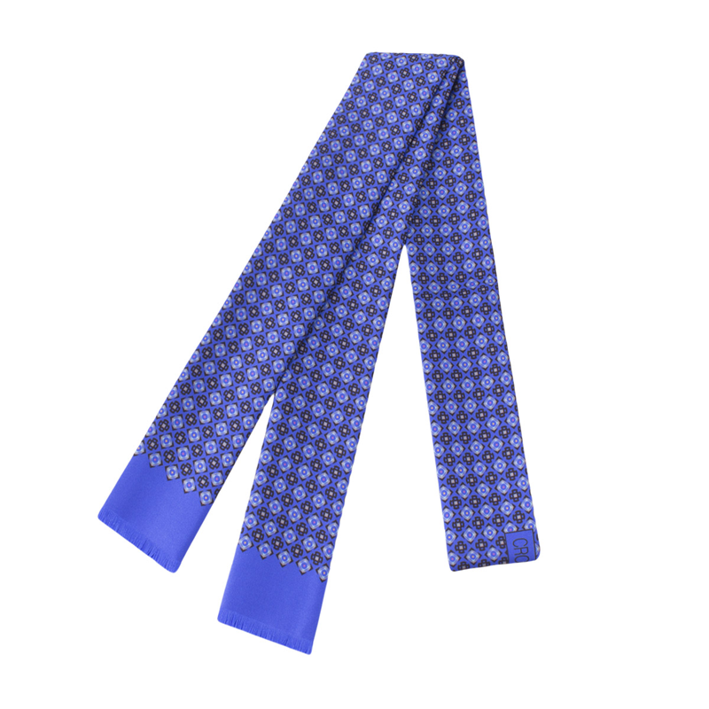 Shawl necktie CROATA Classic Classic Other Blue  Silk 100%  