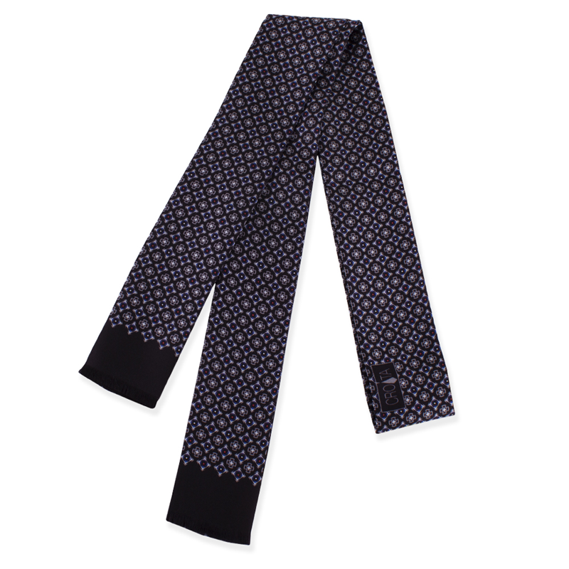 Shawl necktie CROATA Classic Classic Other Black  Silk 100%  