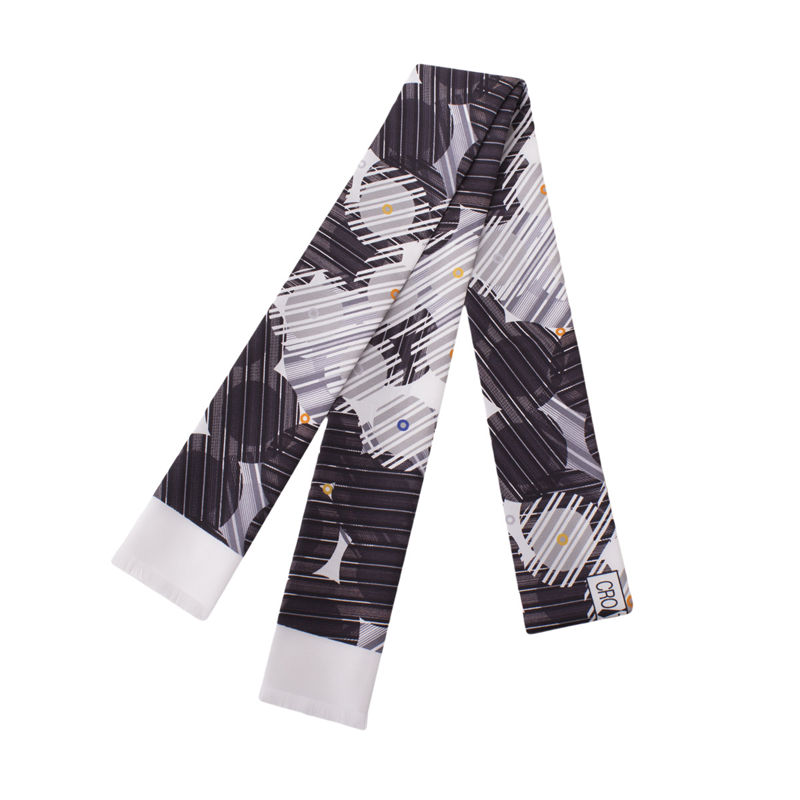 Shawl necktie CROATA Classic Classic Other White  Silk 100%  