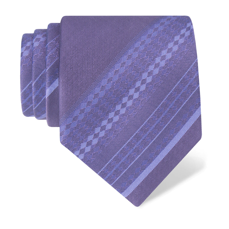 Cravat CROATA Dubrovnik Classic  Other Purple  Silk 100%  