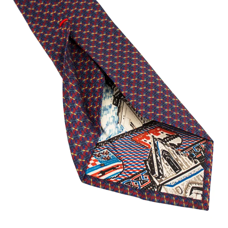 Cravat CROATA Dubrovnik Classic  Other Blue  Silk 100%  