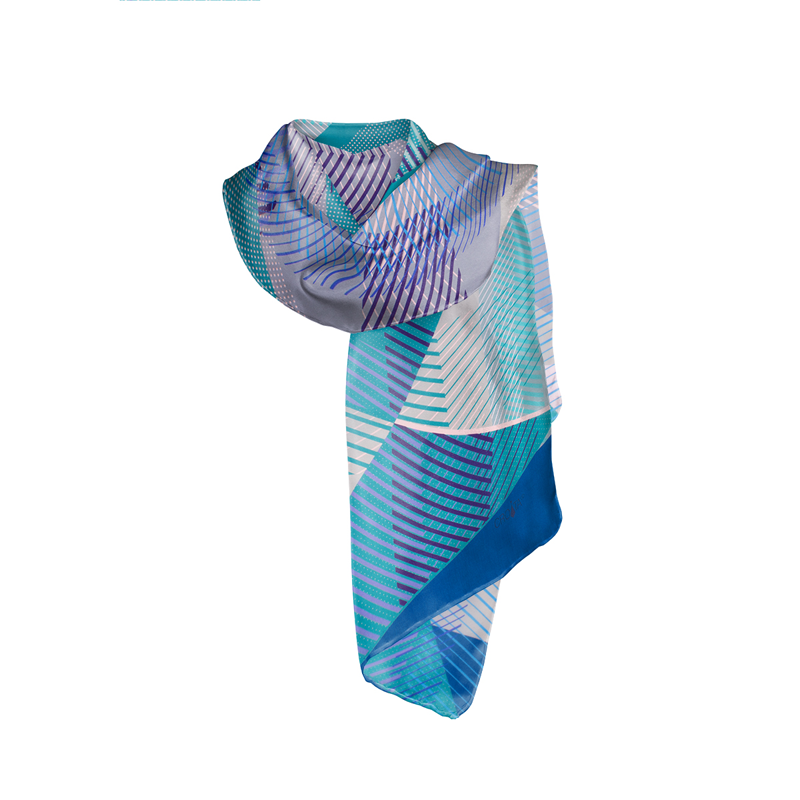 Shawl CROATA Classic Shawl, classic Other Petroleum  Silk 100%  