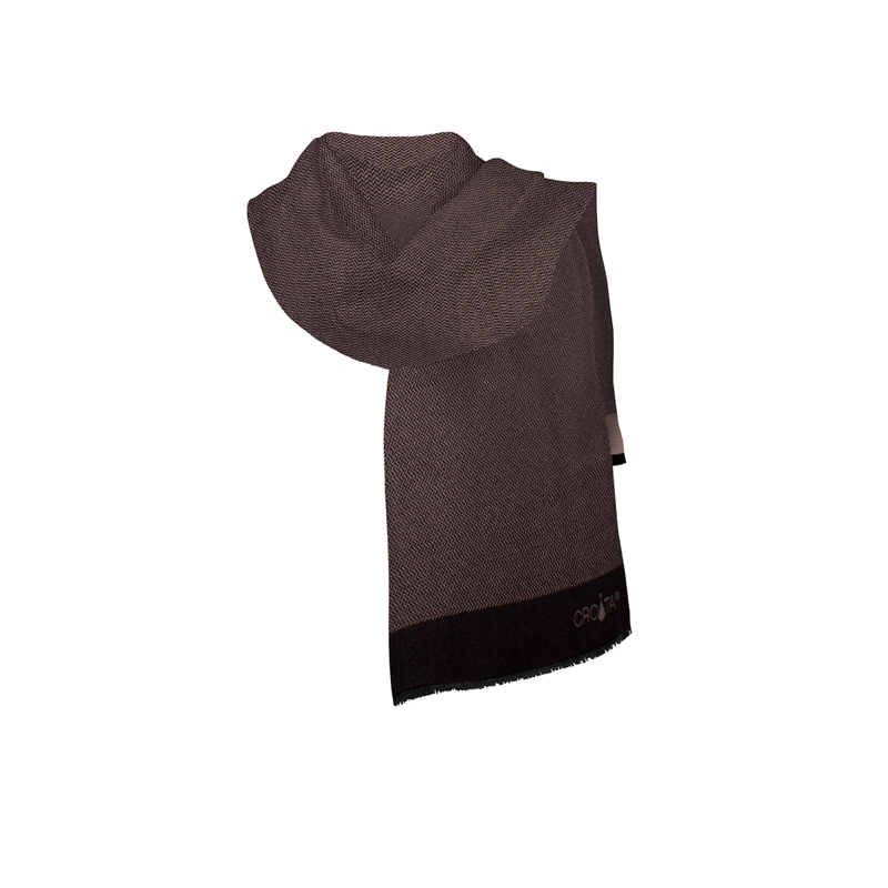 Shawl CROATA Classic Shawl, classic Small shapes Beige  Wool 100%  