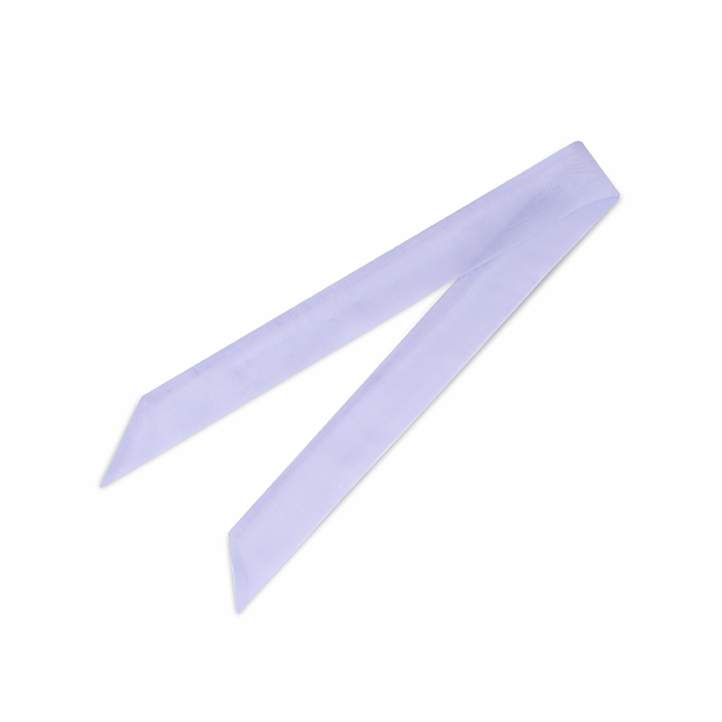 Twilly CROATA Classic Classic Solid Lilac  Silk 100%  