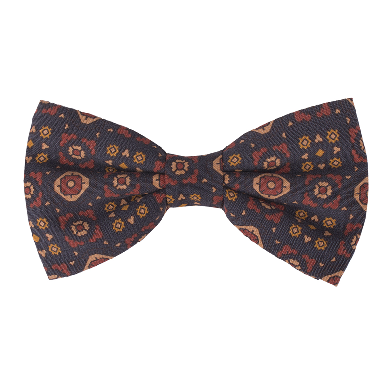 Bow tie CROATA Classic Pre-tied bow tie Other Dark blue  Silk 100%  