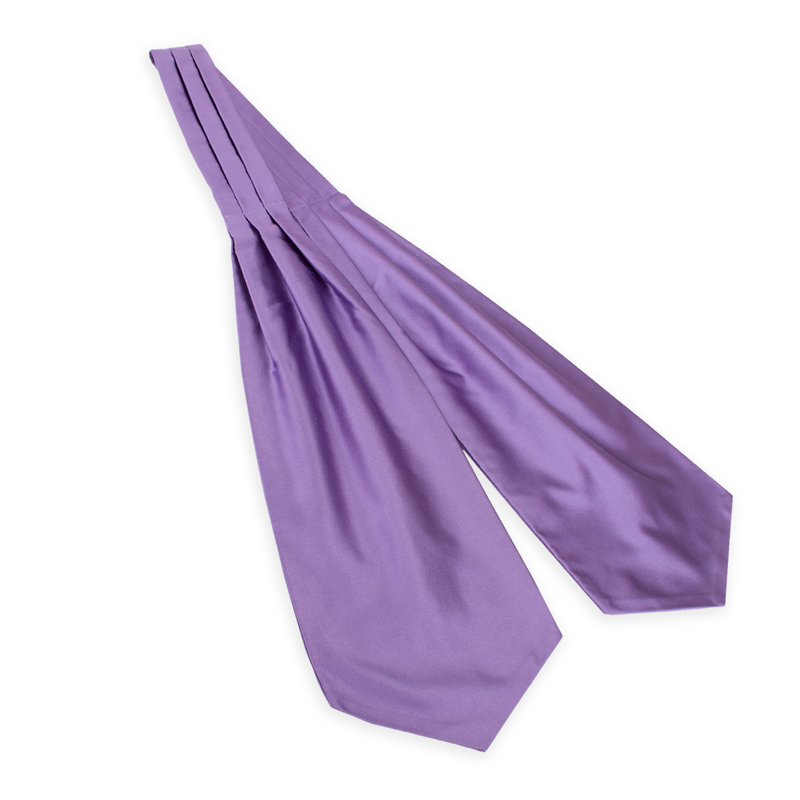 Ascot CROATA Classic Classic Solid Purple  Silk 100%  