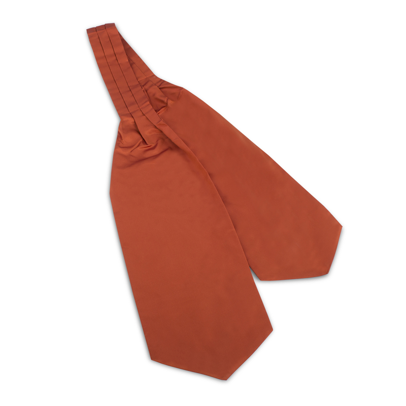 Ascot CROATA Classic Classic Solid Orange  Silk 100%  
