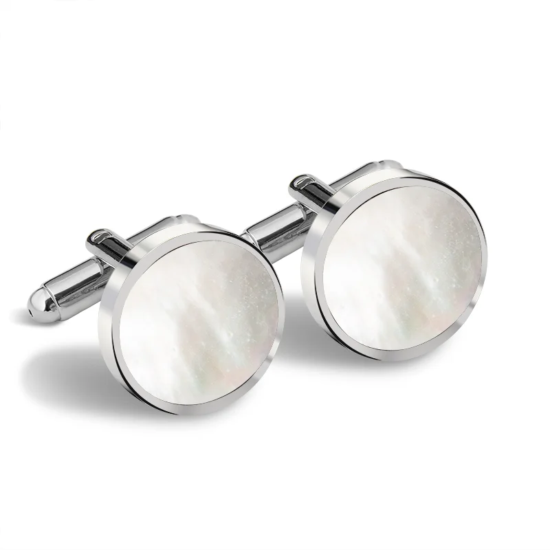 Cufflinks CROATA      Base metal coated with non-noble metal  
