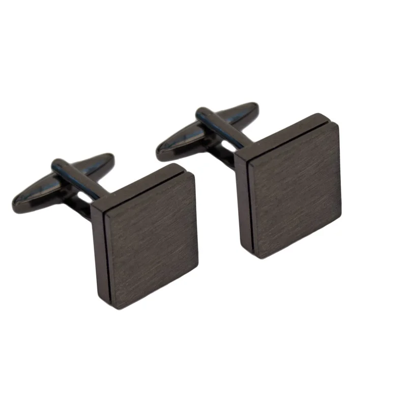 Cufflinks Classic  Other Black  Base metal coated with non-noble metal  