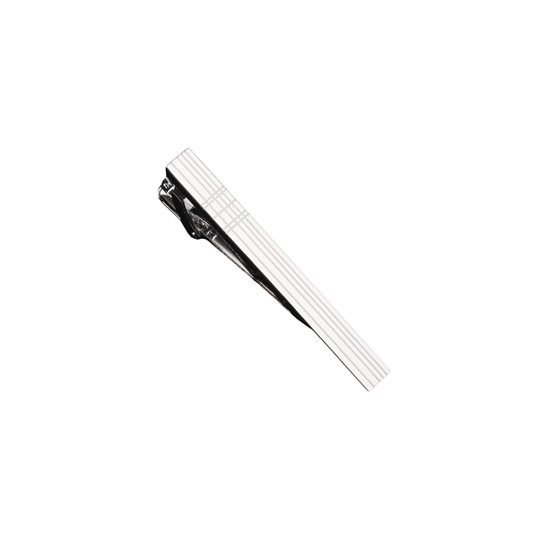 Tie pin CROATA Classic   Silver  Base metal coated with non-noble metal  