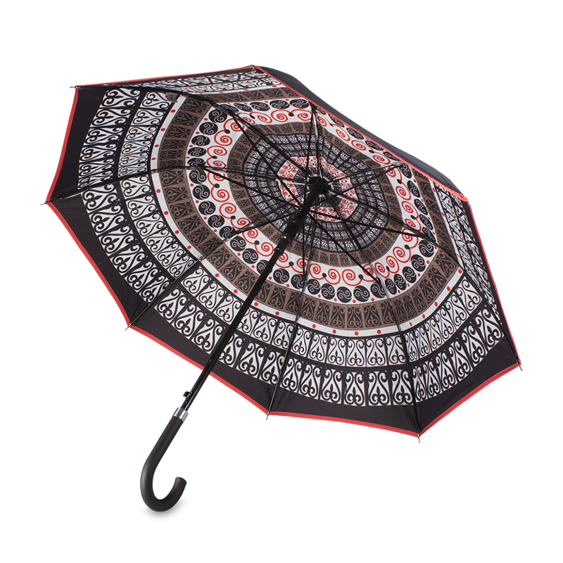 Umbrella CROATA Thematic Other Secession Black  Polyester, Metal, Fiberglass, Plastic mass  