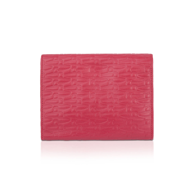 Wallet CROATA Thematic Thematic Glagolitic alphabet Red  Leather 100%  